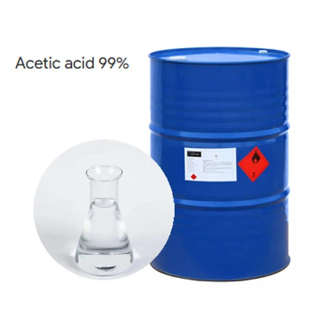 Disolvente químico 99,5% de ácido acético glacial GAA CAS 64-19-7